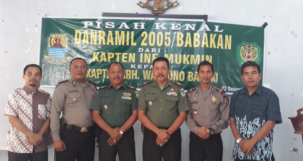 Selamat Datang Ndan! Kapten Basuki Jabat Danramil Babakan 