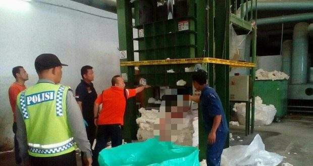 Karyawan Operator Mesin Ballpres PT EMBEE Tekstil, Ditemukan Tewas